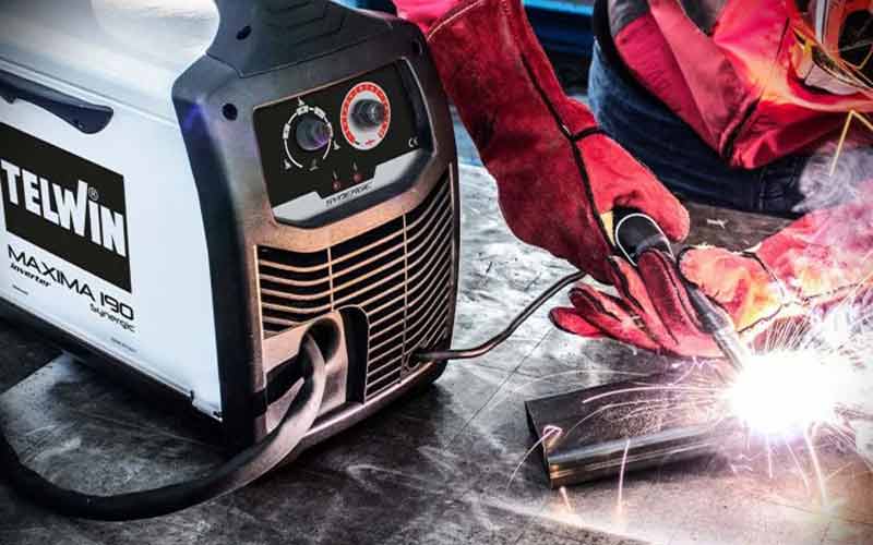 Telwin Dallas Elektrodenzange – 300A, 6 Stück, Für Schweißarbeiten